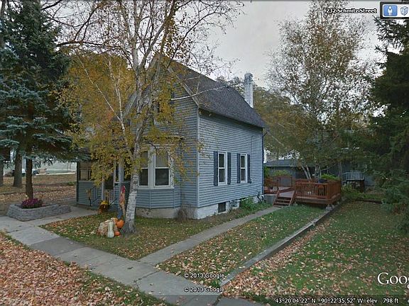 Side yard and new deck