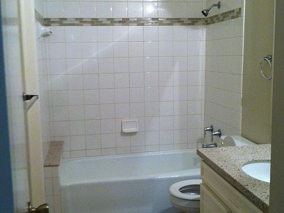 Bathroom off hallway