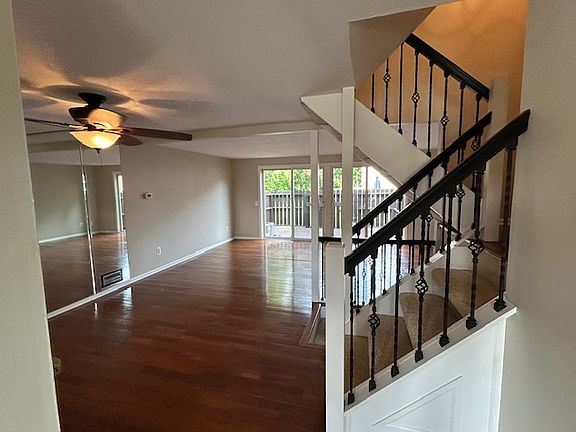 Main Floor Living Room and Dining Area