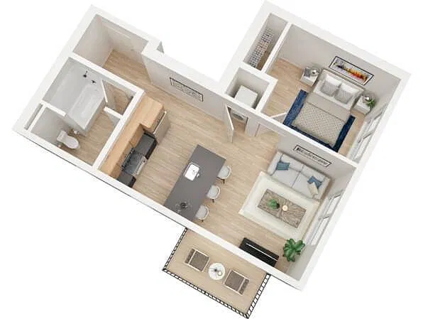 Floor plan Ottertail
