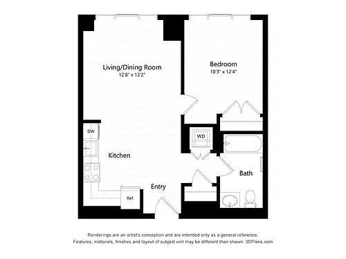 Floor plan Continuum 57_A11PH