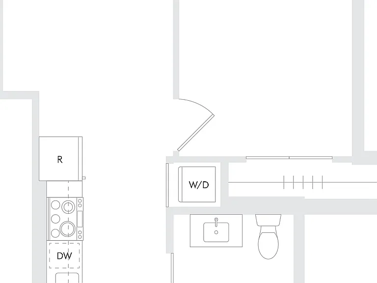 1 Bed 1 Bath A Floorplan 1 Bed 1 Bath A Floorplan