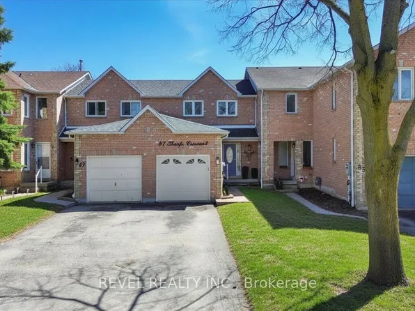 87 Thorp Cres, Ajax, ON L1T 3T4