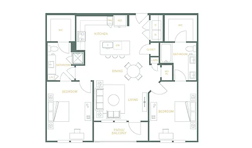 Floor plan B1 - HD