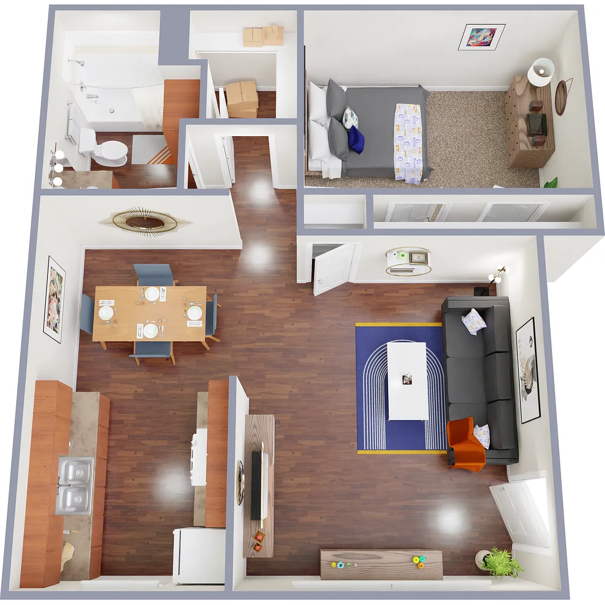 Floor plan A1