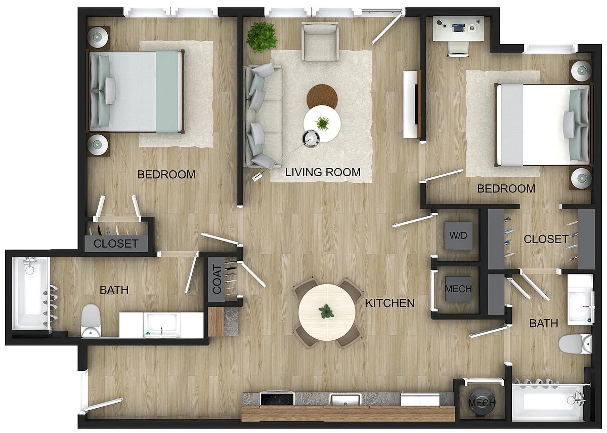Floor plan B4