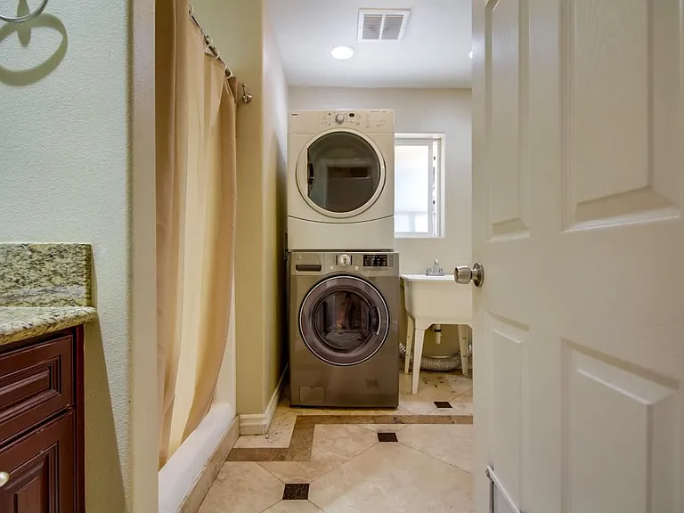 indoor laundry