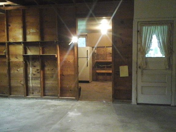 2 Car Garage With Work Room