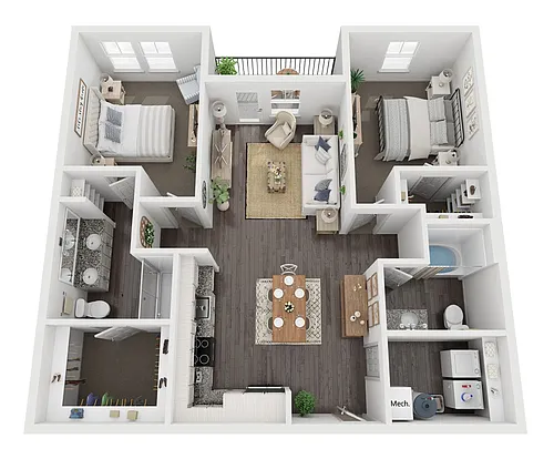 Floor plan The Nease