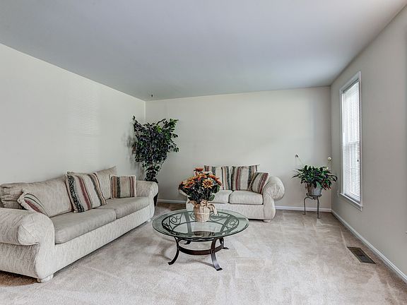 Bright formal living room