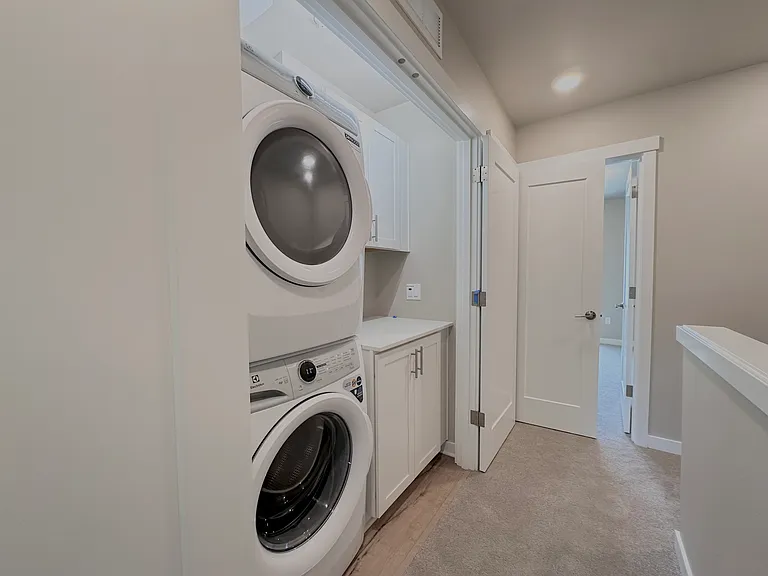 Smart Washer & Dryer with ample storage