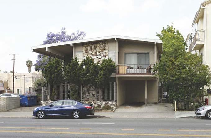 SECURITY GATED BUILDING WITH PHONE ENTRY SYSTEM