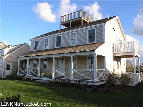 Front view, 2nd floor Master BR deck on right.