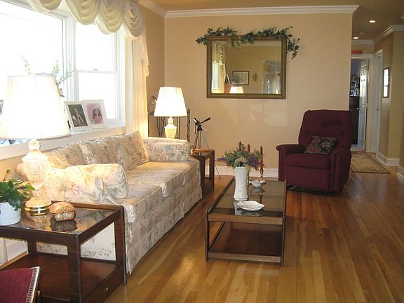 LR with hardwood floors - could also be dining room