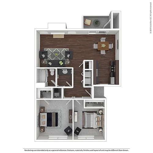 Floor plan Somerset - Renovated