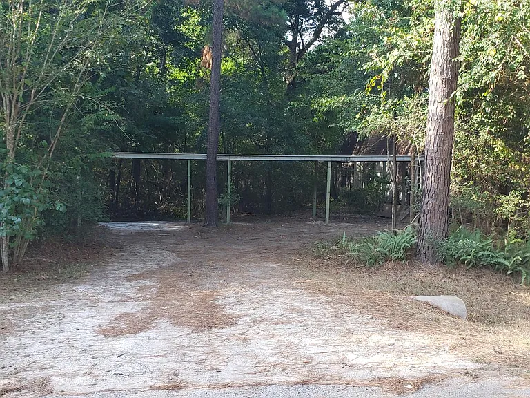 3 covered parking, looking from street
