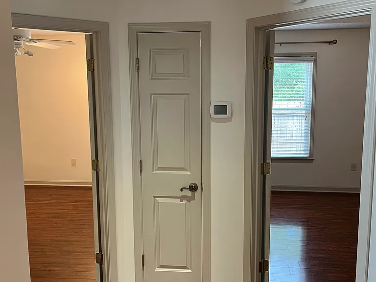 Bedroom Entrances, Master Bedroom on back right, 2nd Bedroom on back left
