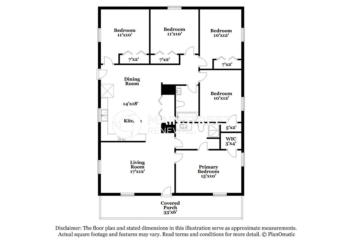 Floor Plan - 7131 Terry Dr