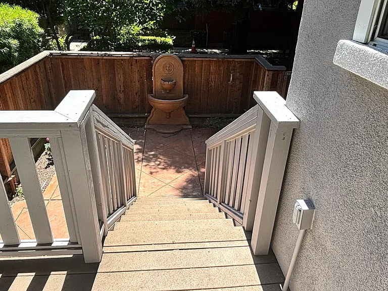 Private Back Patio