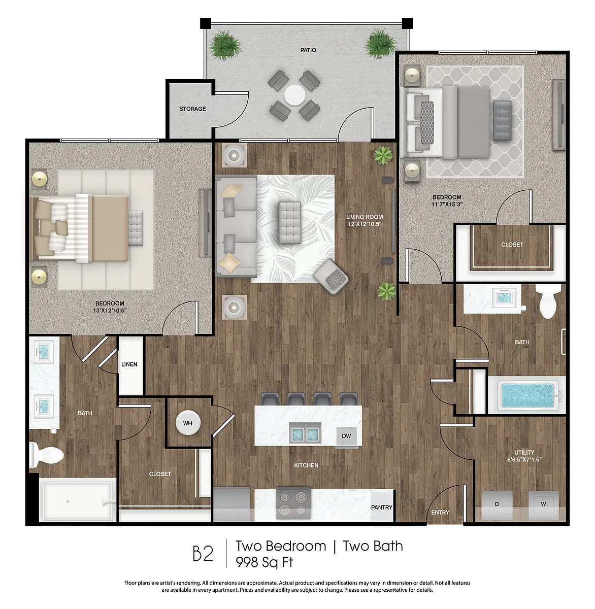Floor plan B2
