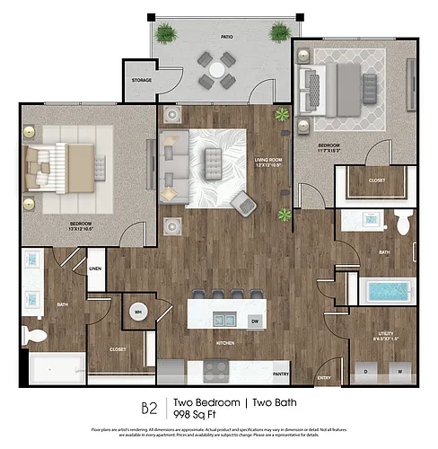 Floor plan B2