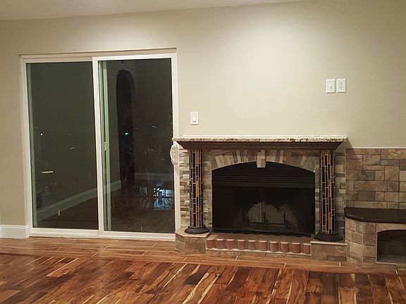 LED lighting, fireplace, energy efficient doors.