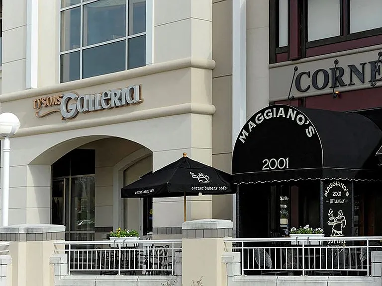 1-1/4 miles to Tysons Gallery and Tysons Corner Center