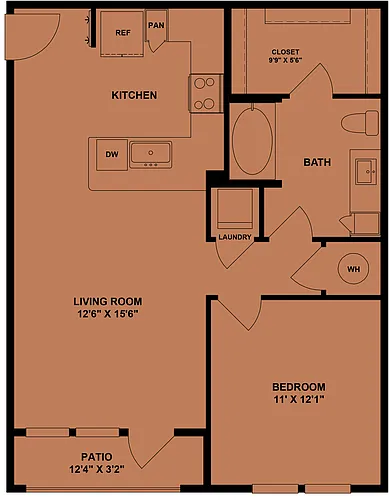 Floor plan A1-Dogwood