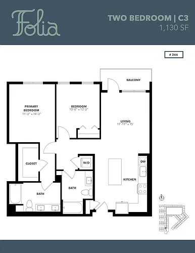 Floor plan C3