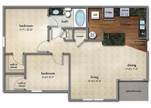 Floor plan Stonefield