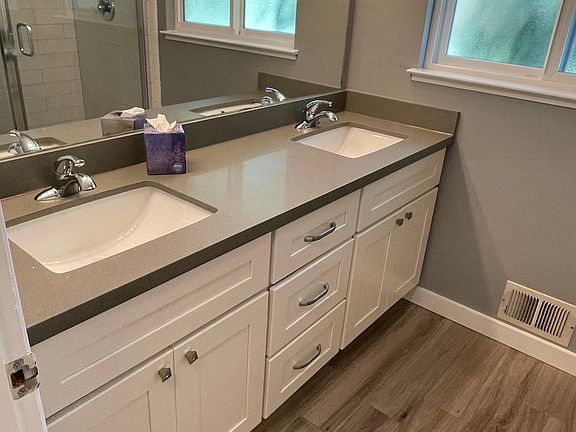 new master bath shower upgraded