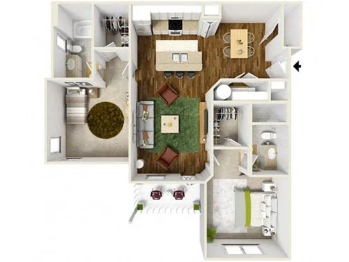 Floor plan B1