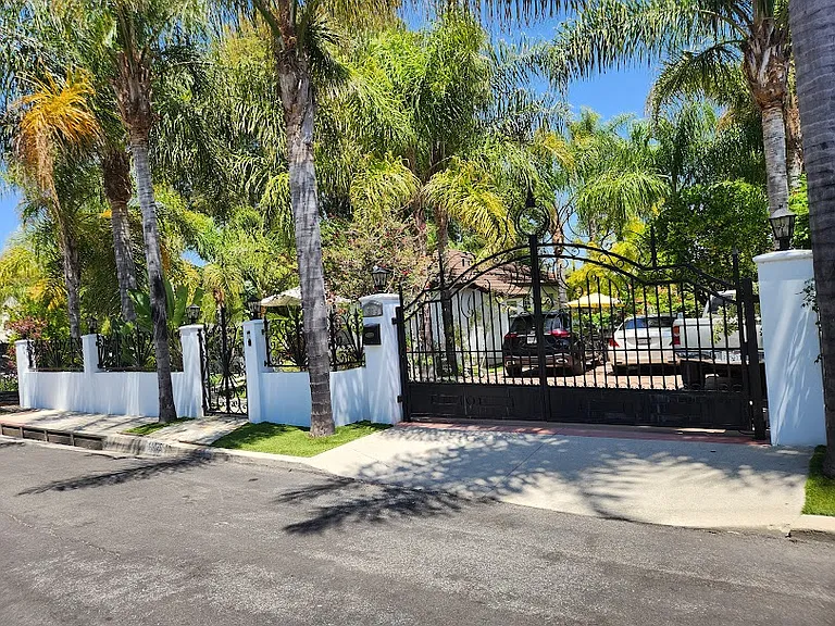 Driveway access available to a standard 120V outlet for convenient EV charging