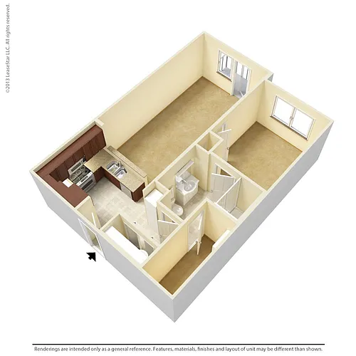 Floor plan The Addison - Classic