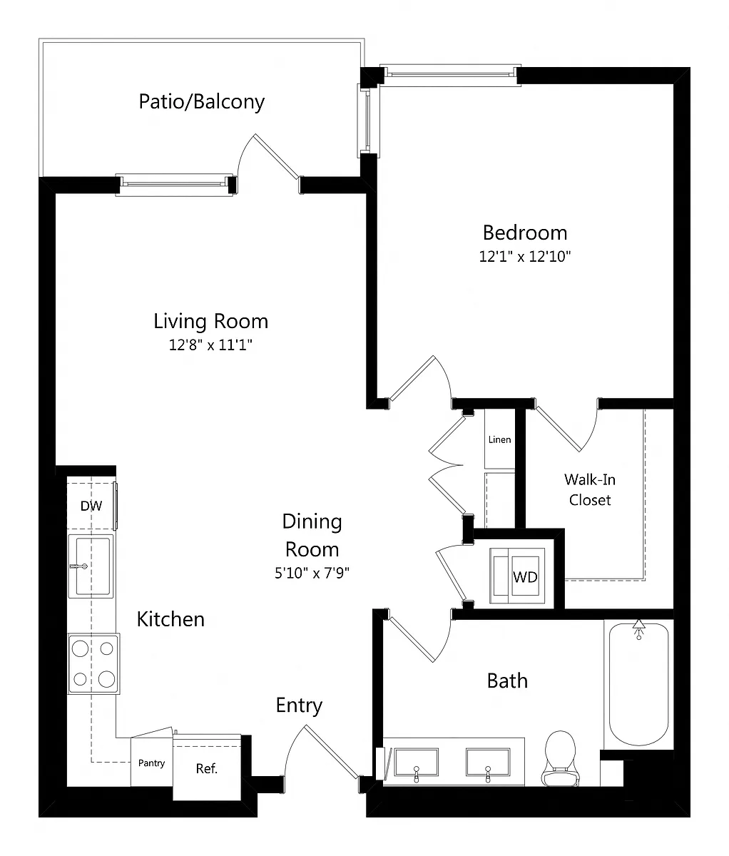 Floor plan A4