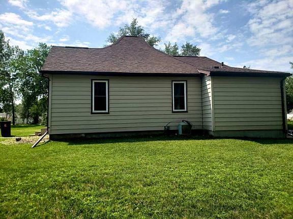 North side of house