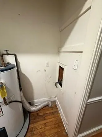 stacked washer/dryer connections