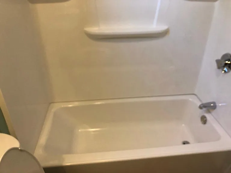 Bathroom with full bath and shower