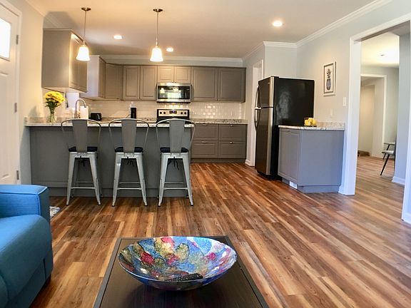 Open concept living area.