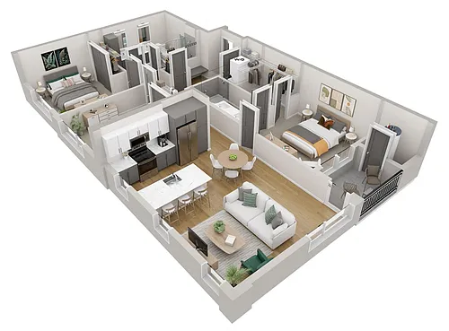 Floor plan Front Range | 1