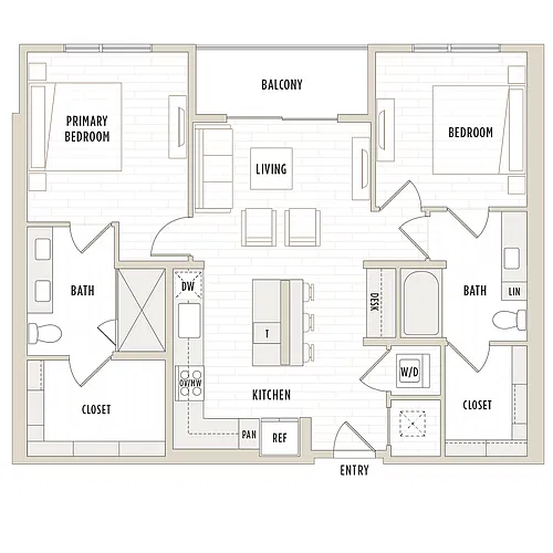 Floor plan B21