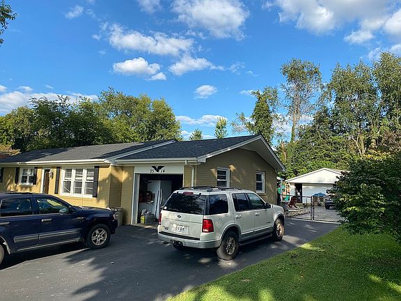 Front/Side - Attached Garage