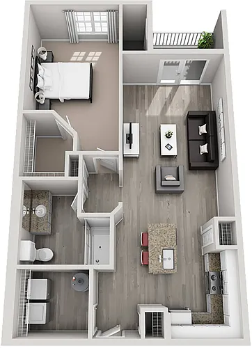 Floor plan The Commodore