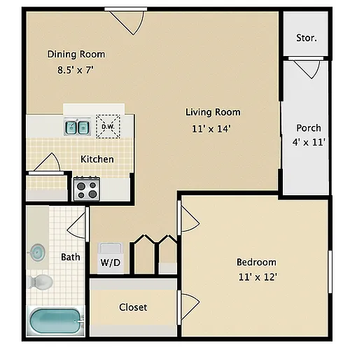 Floor plan Aria