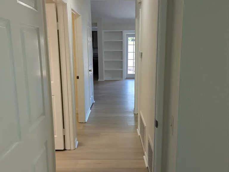 View from Primary bedroom to living area