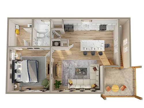 Floor plan Bliss- Upper (SD1U)