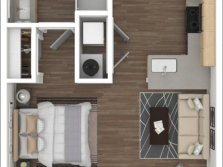 S1 3D Floor Plan S1 3D Floor Plan