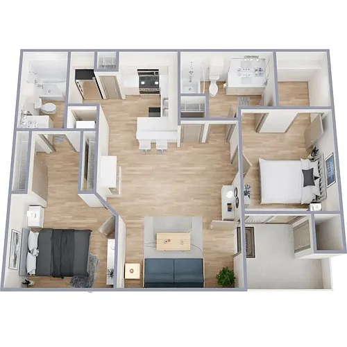 Floor plan B3