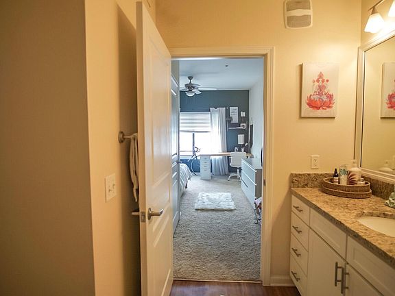 Bathroom to bedroom