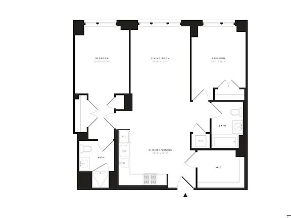 2nd image of 535 W 43rd St #10H
